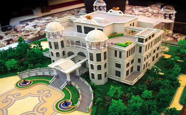 农业庄浪庄浪沙盘模型的应用